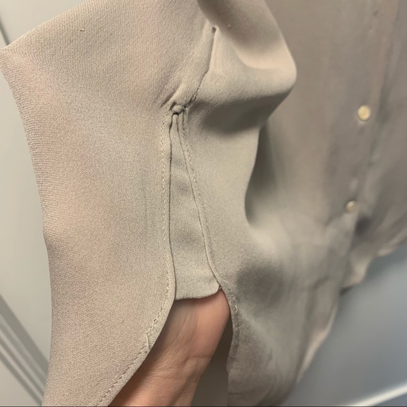 Wilfred - 100% Silk Button down shirt/dress - xxs - Picture 7 of 13